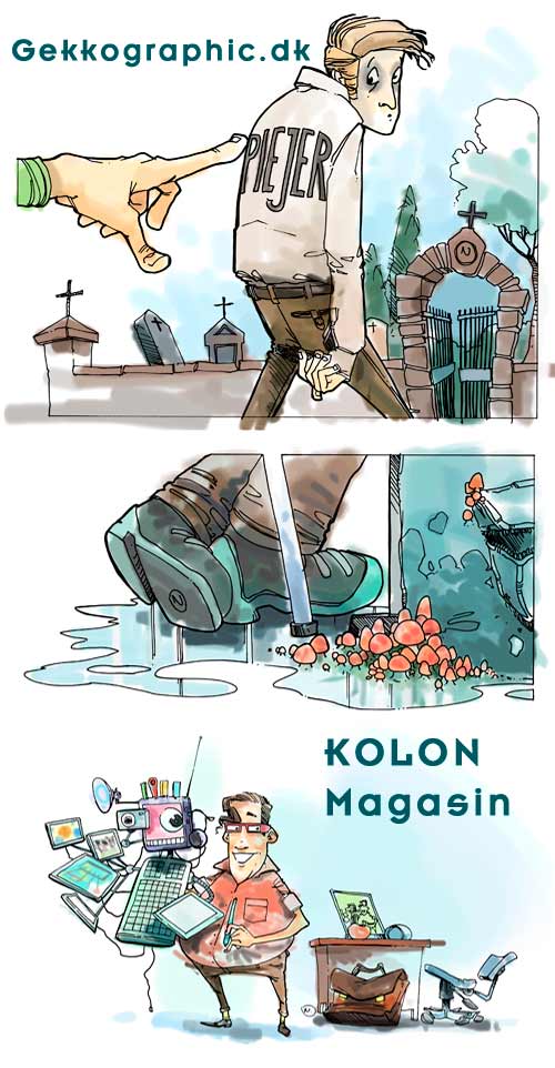 Kolon illustrationer